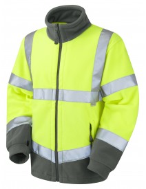 Leo HARTLAND - ISO 20471 Class 3 Fleece Jacket F01-Y